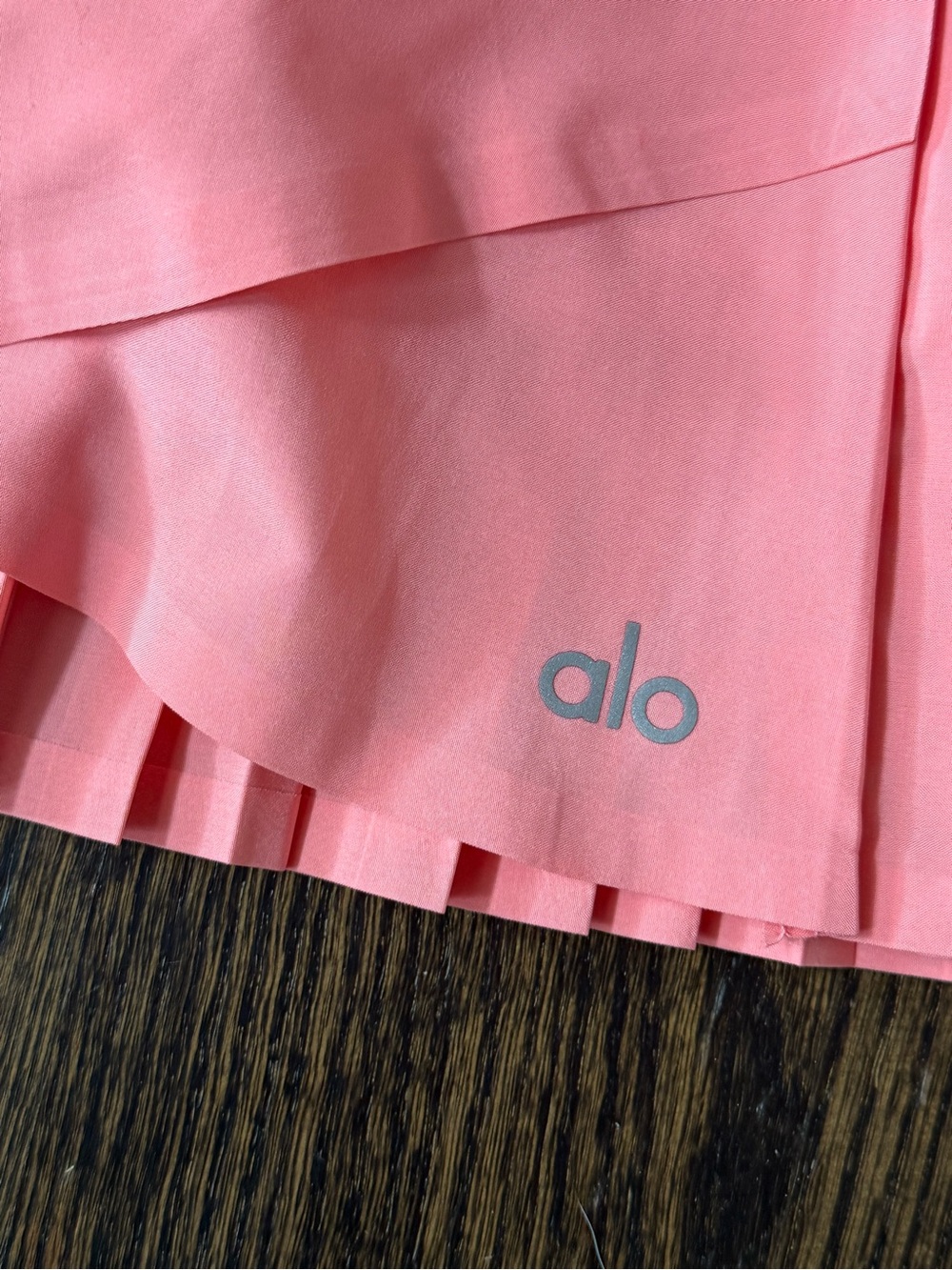 ALO Yoga Pink Pleated Mini Skort (NWOT) - Picture 3 of 6
